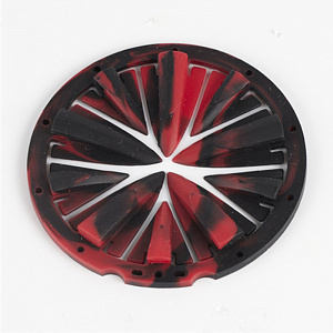 HK Army Epic Feed Rotor Red with Black Swirl